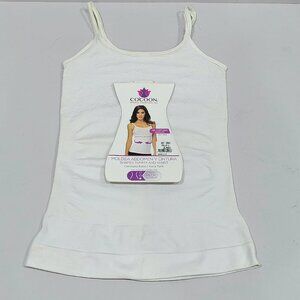 Cocoon 3563 Katia Moderate Control Tank Top Shapewear Womens Size L White